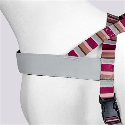 Morso norwegian hondentuig gerecycled skyline rood / roze - Afbeelding 4