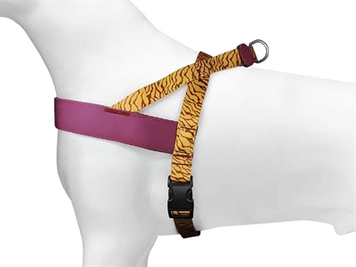 Morso norwegian hondentuig gerecycled jungle drum oranje - Afbeelding 3