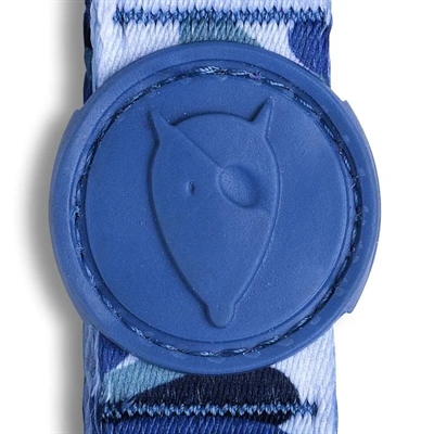 Morso halsband hond gerecycled splash blauw - Afbeelding 6