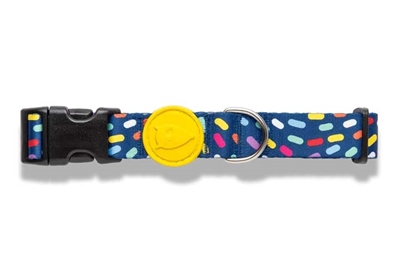 Morso halsband hond gerecycled color invaders paars - Afbeelding 2