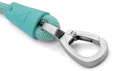 Morso hondenriem regular rope gerecycled aquamarine blauw - 120x1 cm - Afbeelding 2