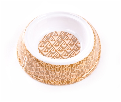 Martin voerbak / drinkbak kat melamine japan assorti - 150 ml - Afbeelding 3