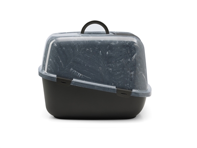 Savic kattenbak nestor jumbo marble grijs / zwart - 66,5x48,5x46,5 cm - Afbeelding 3