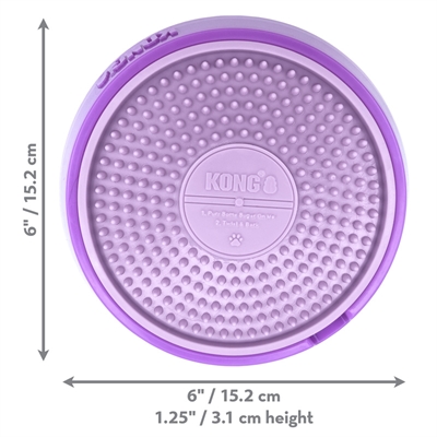 Kong licks spinz paars - 15x15x4 cm - Afbeelding 3