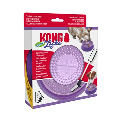 Kong licks spinz paars - 15x15x4 cm - Afbeelding 5