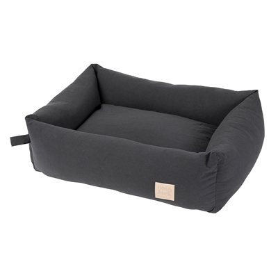 Obi & jack luxe hondenmand slate grey - Afbeelding 2