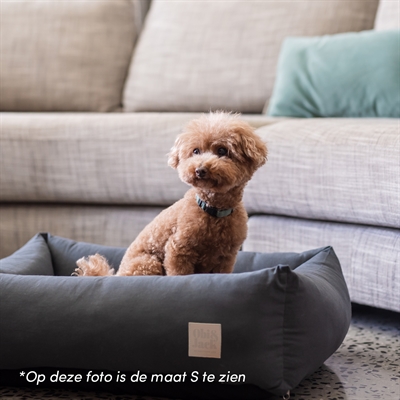 Obi & jack luxe hondenmand slate grey - Afbeelding 7