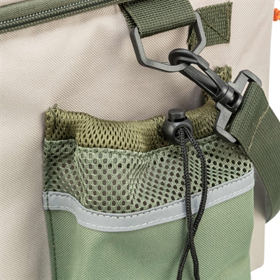 Trixie fietsmand voor stuur polyester olijfgroen / beige - 48x34x40 cm - Afbeelding 7