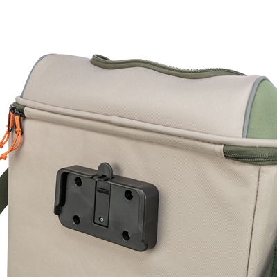 Trixie fietsmand voor stuur polyester olijfgroen / beige - 48x34x40 cm - Afbeelding 8