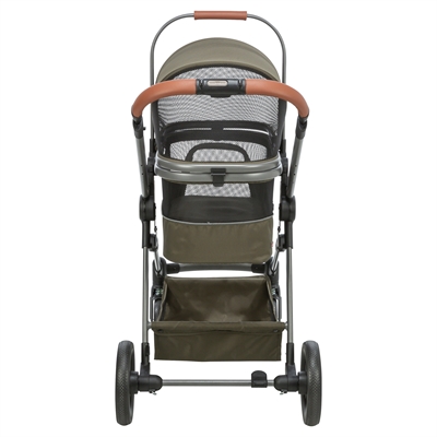 Trixie hondenbuggy maximaal 22 kg olijfgroen - 56x100x101 cm - Afbeelding 4