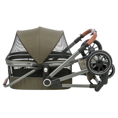Trixie hondenbuggy maximaal 22 kg olijfgroen - 56x100x101 cm - Afbeelding 6