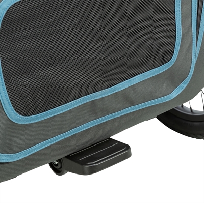 Trixie fietskar tot 45 kg blauw / grijs - l 81x112/155x112 cm - Afbeelding 5