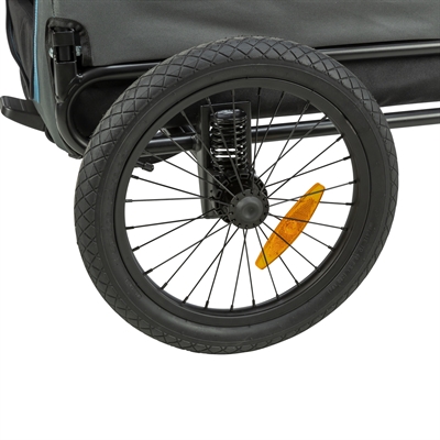 Trixie fietskar tot 45 kg blauw / grijs - l 81x112/155x112 cm - Afbeelding 11