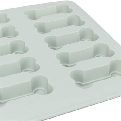 Trixie bakmat voor dierensnacks botvorm bpa vrij grijs - 24x29 cm - Afbeelding 5