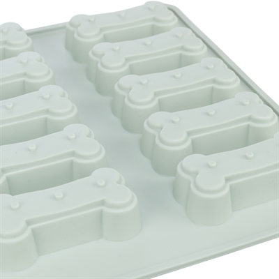Trixie bakmat voor dierensnacks botvorm bpa vrij grijs - 24x29 cm - Afbeelding 6