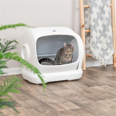Trixie zelfreinigende elektrische kattenbak xl kunststof wit - 63x51x60 cm - Afbeelding 15