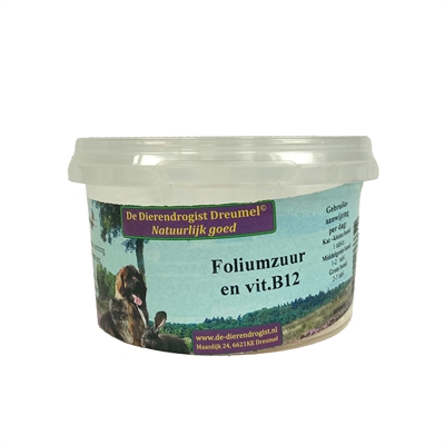 Dierendrogist foliumzuur vitamine b12 - 100 tbl