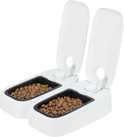 Trixie tx2 automatische voerdispenser - 2x300 ml - Afbeelding 2