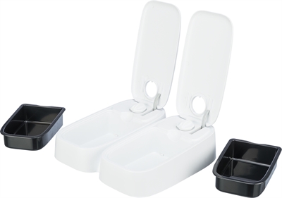 Trixie tx2 automatische voerdispenser - 2x300 ml - Afbeelding 3