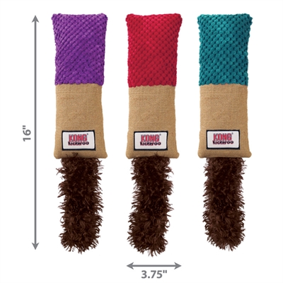 Kong kickeroo cuddler assorti - 40,5x9,5x5cm - Afbeelding 3