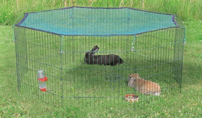 Trixie natura knaagdierren met beschermnet groen - dia 150 cm 60x57 cm - Afbeelding 5