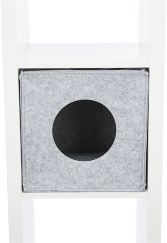 Trixie kattenmand iglo anton grijs - 37x33x33 cm - Afbeelding 4