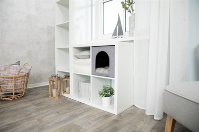 Trixie kattenmand iglo ella grijs - 37x33x33 cm - Afbeelding 6