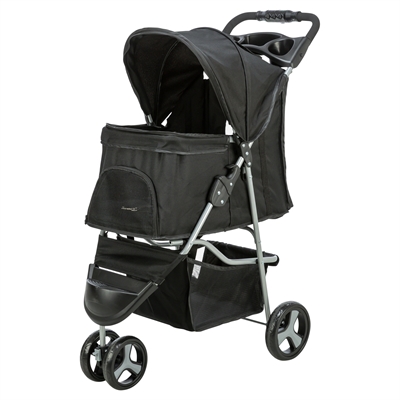 Trixie hondenbuggy zwart - 80x47x100 cm - Afbeelding 2