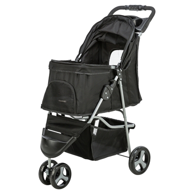 Trixie hondenbuggy zwart - 80x47x100 cm - Afbeelding 3
