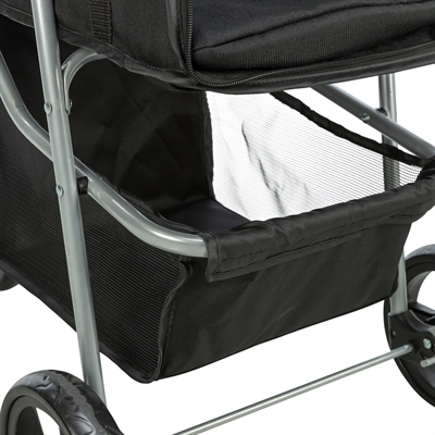 Trixie hondenbuggy zwart - 80x47x100 cm - Afbeelding 9