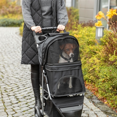 Trixie hondenbuggy zwart - 80x47x100 cm - Afbeelding 24