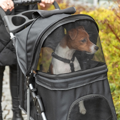 Trixie hondenbuggy zwart - 80x47x100 cm - Afbeelding 26