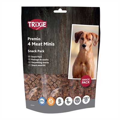 Trixie premio superfoods kip / eend / rund / lam - 4x100 gr - Afbeelding 2
