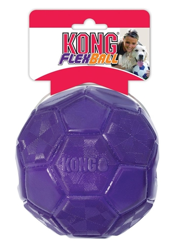 Kong flexball paars - 15,5x15,5x15,5 cm - Afbeelding 2