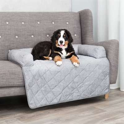 Trixie sofa mand nero meubelbeschermer grijs - 70x90 cm - Afbeelding 2