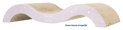 Trixie junior krabplank golf lila / mintgroen - 38x18x6 cm - Afbeelding 2