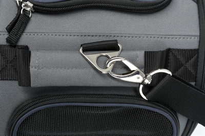 Trixie hondentas vliegtuigtas wings grijs / zwart - 46x28x23 cm - Afbeelding 7