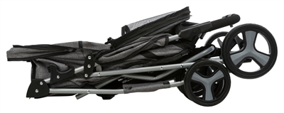 Trixie hondenbuggy grijs - 47x80x100 cm tot 15 kg - Afbeelding 7