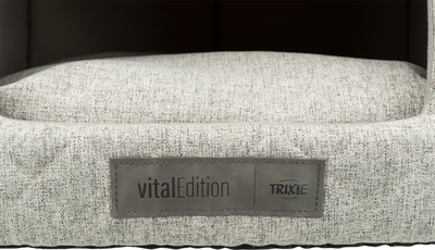 Trixie hondenmand huis noah vitaal schuimrubber lichtgrijs - 43x40x45 cm - Afbeelding 5