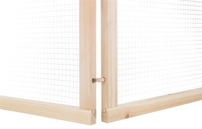 Trixie indoor ren 4 panelen hout - 60-240x50 cm - Afbeelding 4