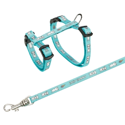 Trixie konijnentuig met riem baby bunny assorti - 20-33x0,8+125 cm - Afbeelding 2