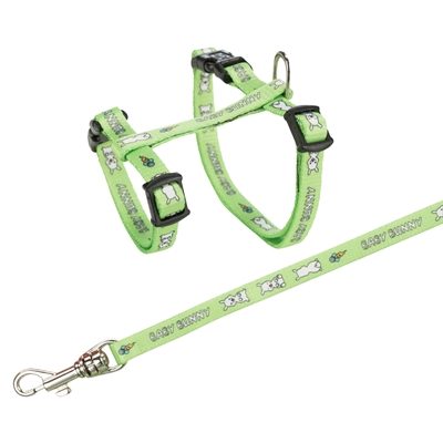 Trixie konijnentuig met riem baby bunny assorti - 20-33x0,8+125 cm - Afbeelding 4