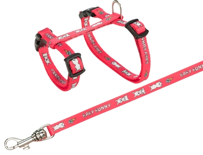 Trixie konijnentuig met riem baby bunny assorti - 20-33x0,8+125 cm - Afbeelding 6