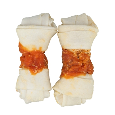 Trixie denta fun knotted chicken chewing bones - 70 gr 11 cm - Afbeelding 2