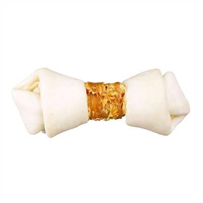 Trixie denta fun knotted chicken chewing bones - 70 gr 11 cm - Afbeelding 3