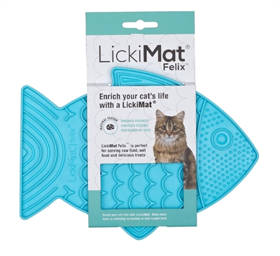 Lickimat kat felix turquoise - 22 cm - Afbeelding 2