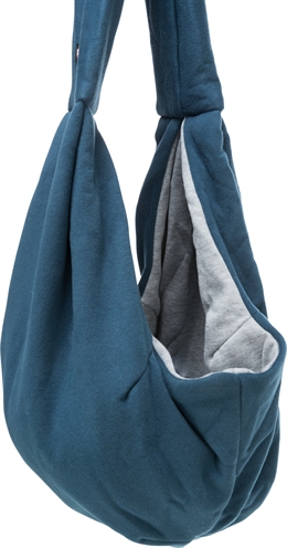 Trixie draagtas buikdrager sling blauw / grijs - 22x20x60 cm - Afbeelding 8