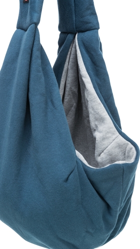 Trixie draagtas buikdrager sling blauw / grijs - 22x20x60 cm - Afbeelding 9