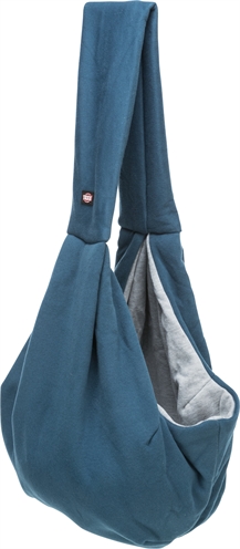 Trixie draagtas buikdrager sling blauw / grijs - 22x20x60 cm - Afbeelding 10