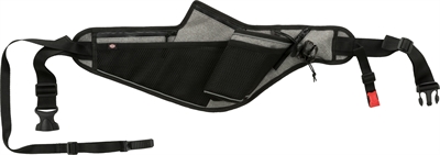 Trixie joggingriem met lijn grijs / zwart - 115-150x2 cm / 70-130x23 cm - Afbeelding 6
